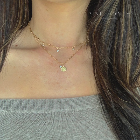 “Lord have mercy” Jesus gold necklace - Picture 3 of 3